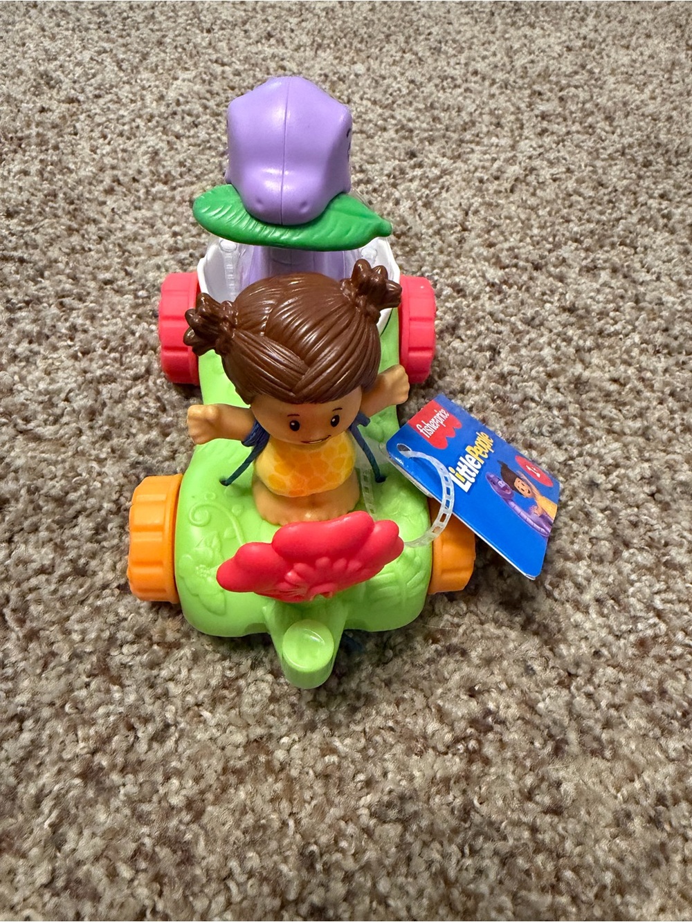 Little People Dinosaur parade float girl
